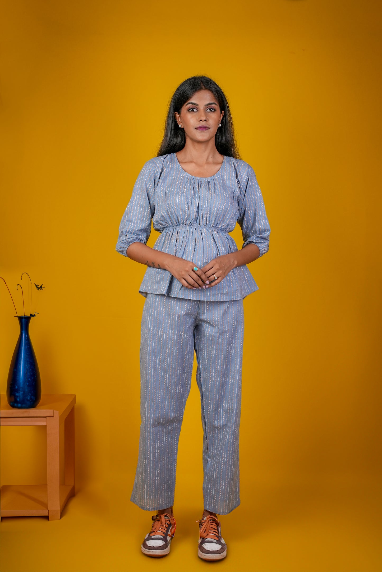 Striped Organic Cotton Co-ord Set