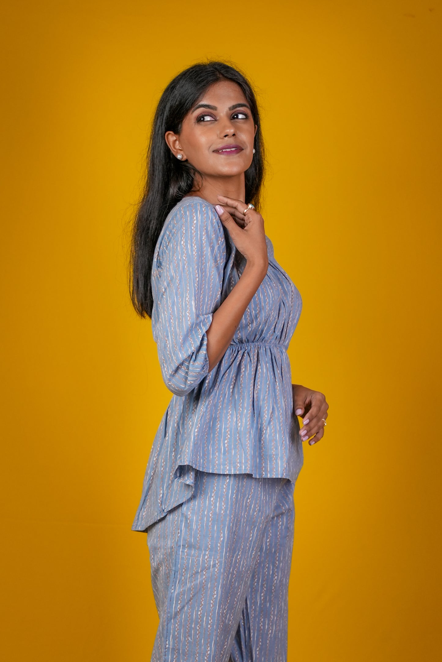 Striped Organic Cotton Co-ord Set