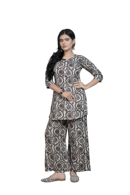 Cotton Boho Print Co-ord Set